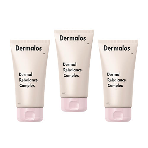 3 Bottles Of Dermal Rebalance Complex (Lasts 90 Days)