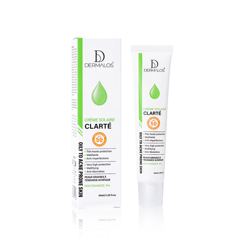 DERMALOS CLARTÉ CRÈME SOLAIRE SPF50+