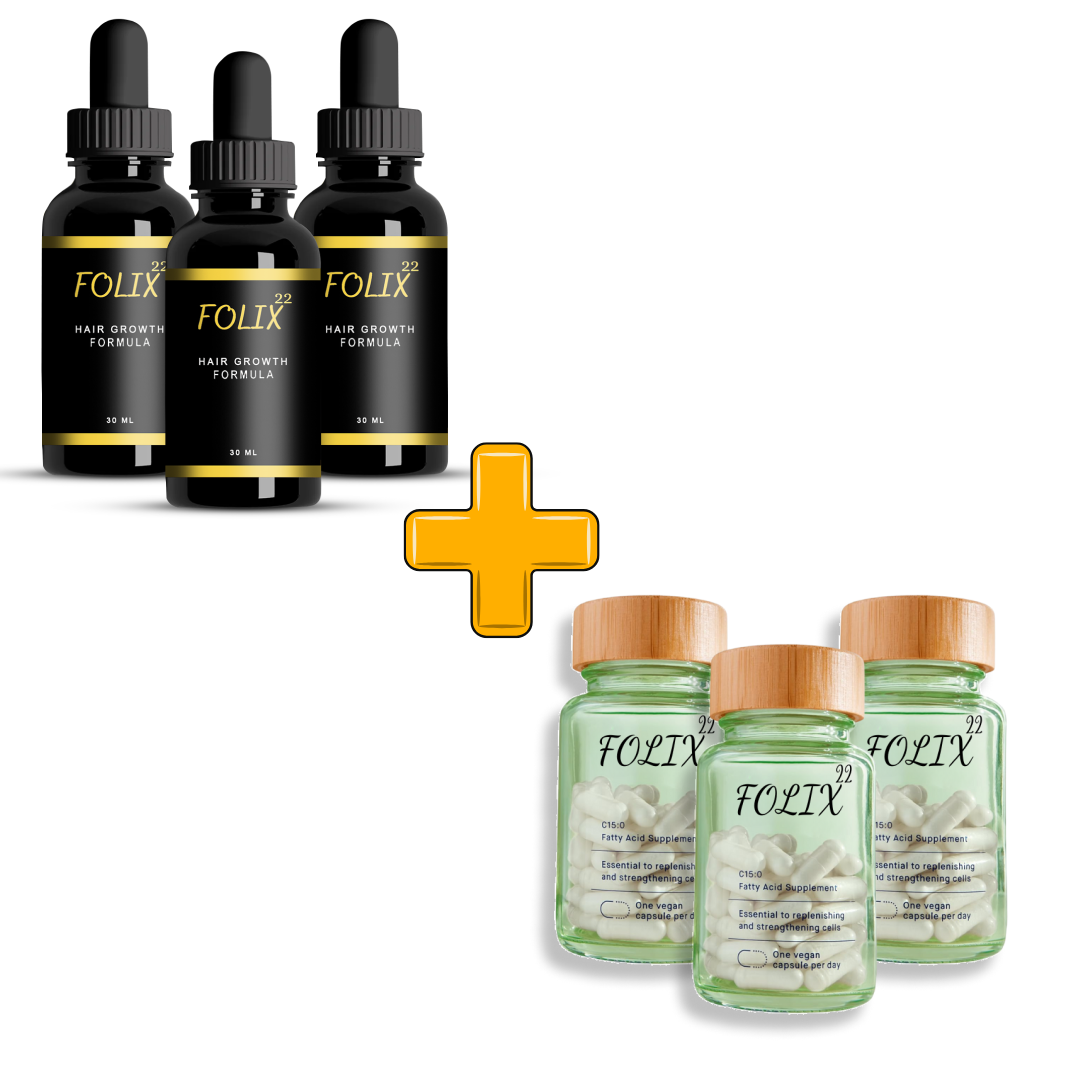 Folix22 Hair Growth Serum - 3 Month Supply